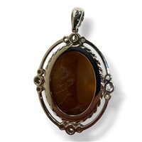 Pendant Mandile 1922 Woman Cammei  in Silver Conchiglia 2CPPC129293 - 2CPPC129293